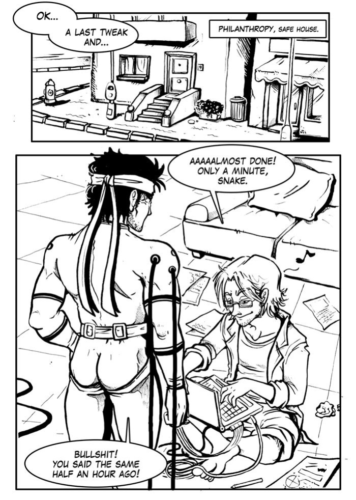 [RockGaara] Solid Snake x Otacon
