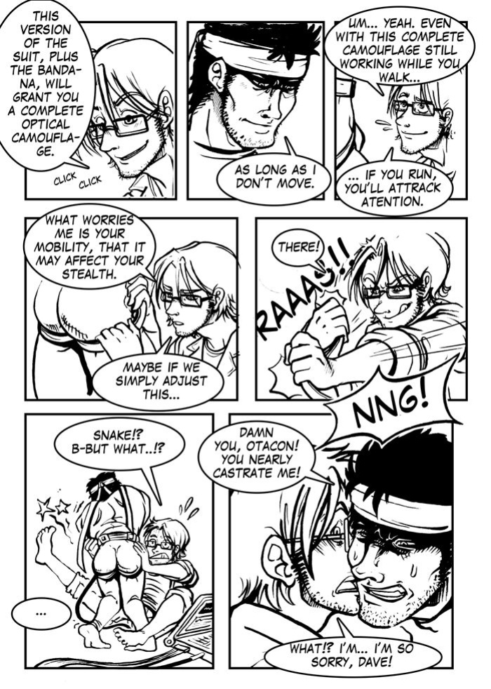 [RockGaara] Solid Snake x Otacon
