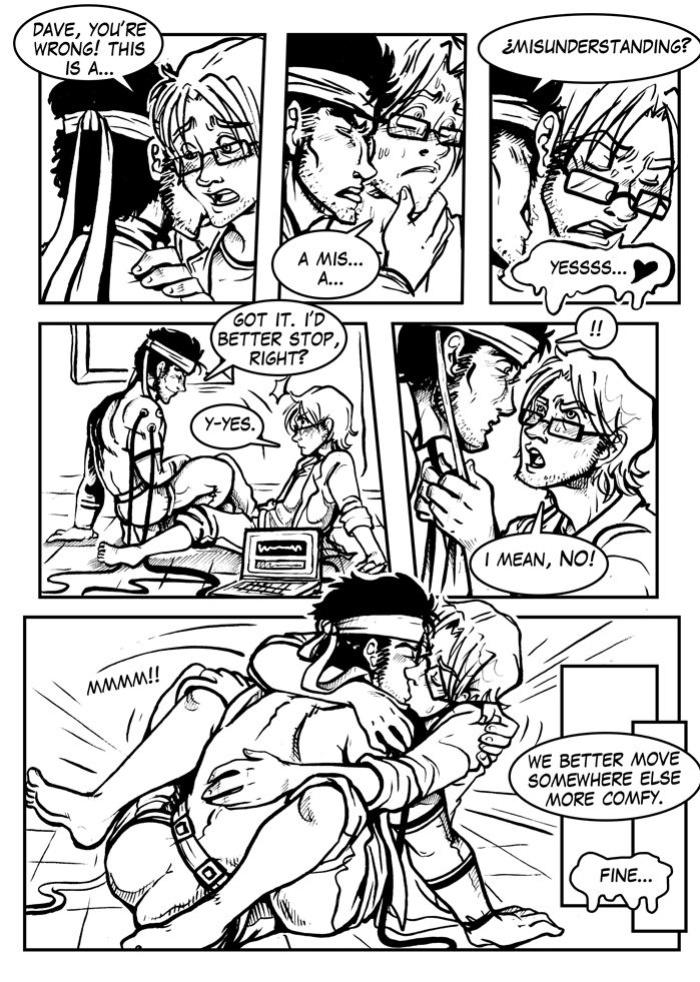 [RockGaara] Solid Snake x Otacon