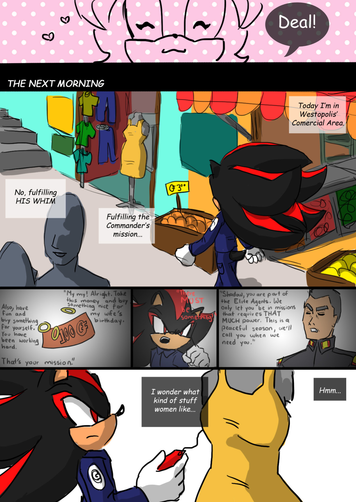 [SonicCake] Shadow's Stuff (Sonic the Hedgehog)
