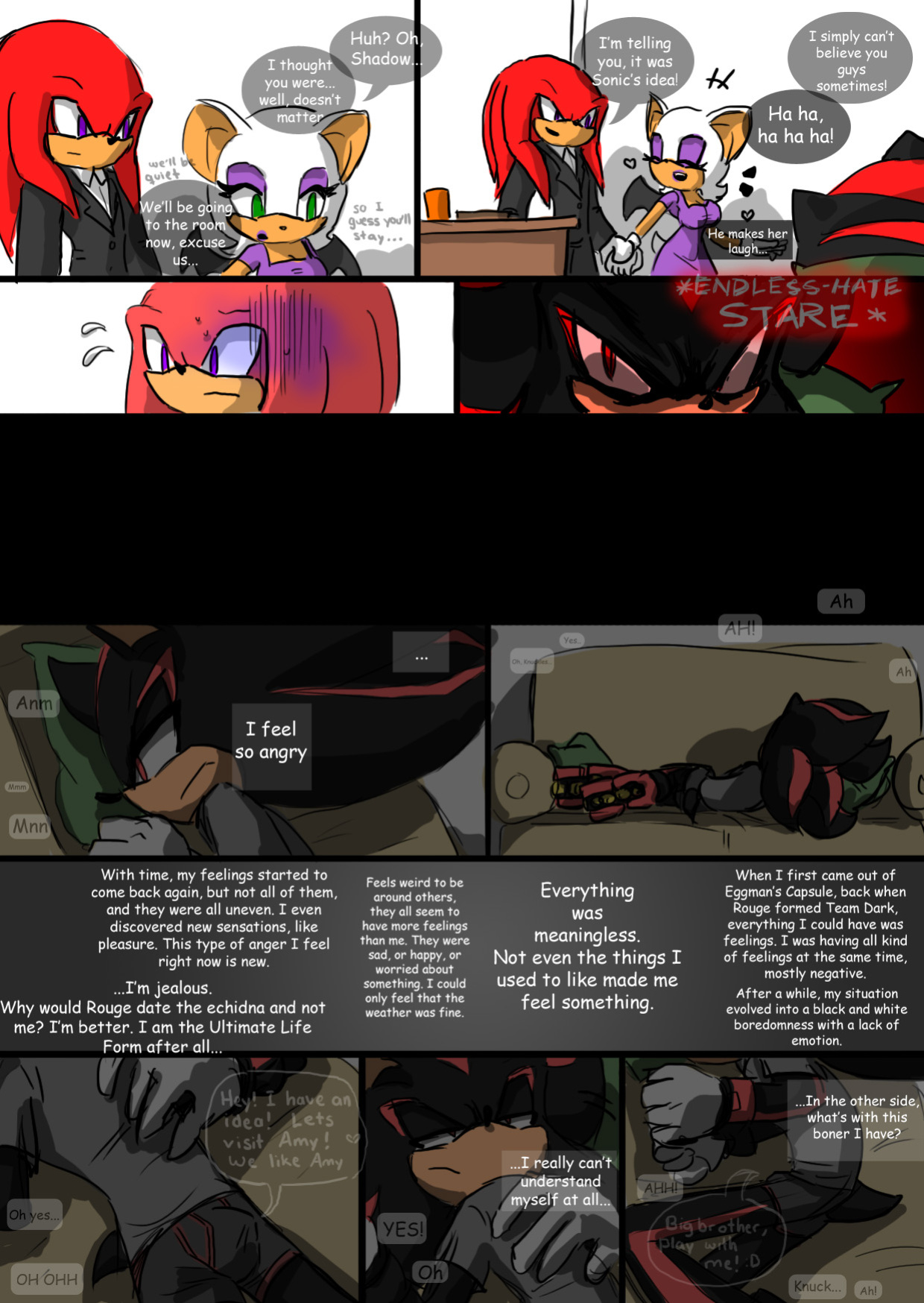 [SonicCake] Shadow's Stuff (Sonic the Hedgehog)