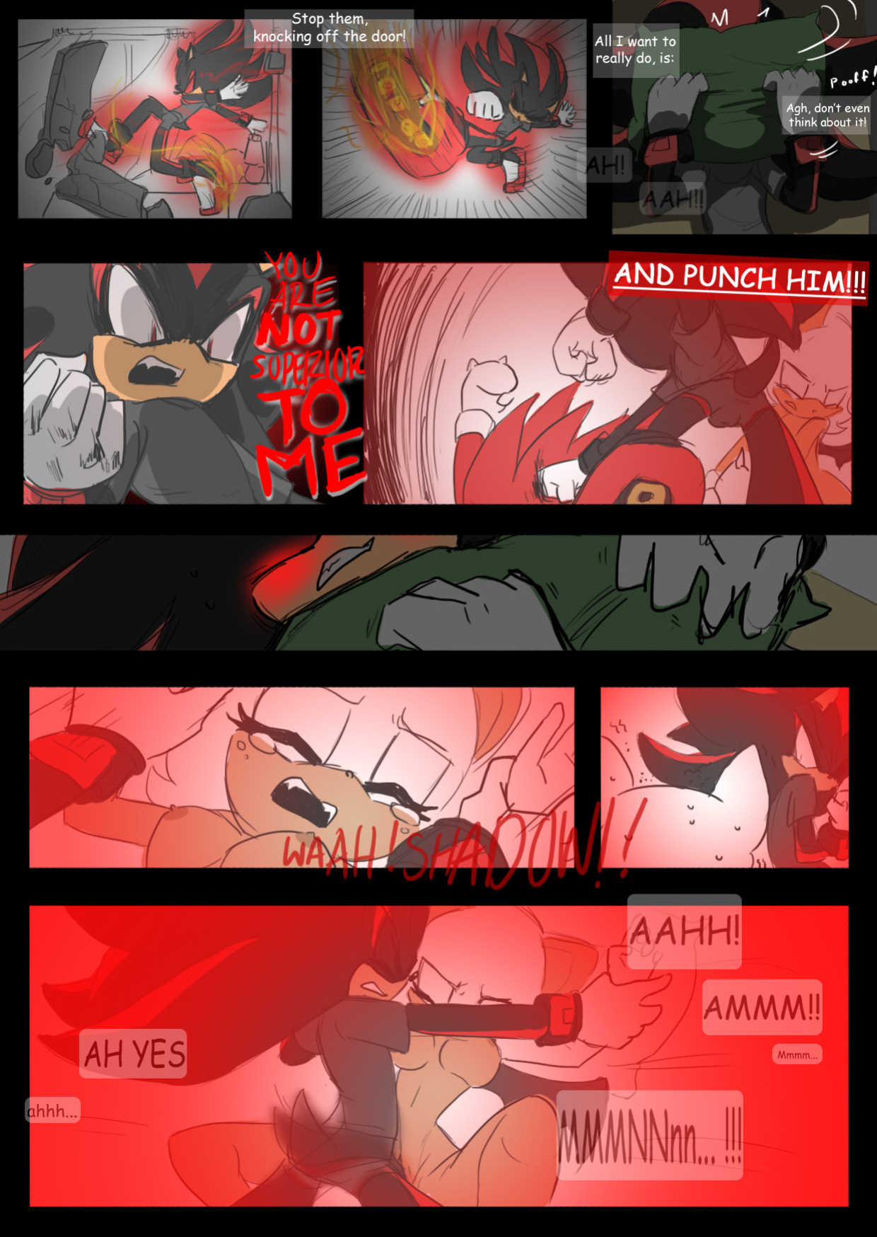 [SonicCake] Shadow's Stuff (Sonic the Hedgehog)