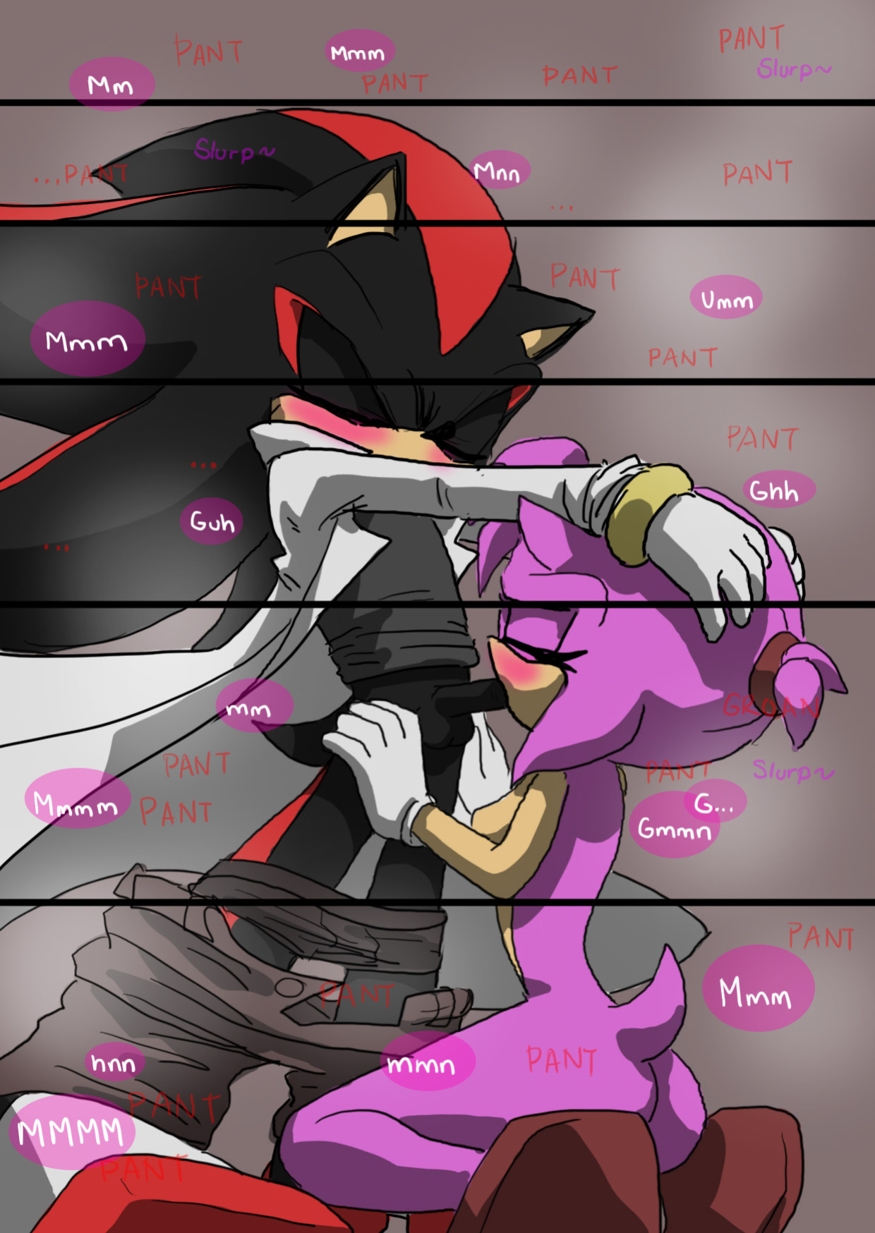[SonicCake] Shadow's Stuff (Sonic the Hedgehog)