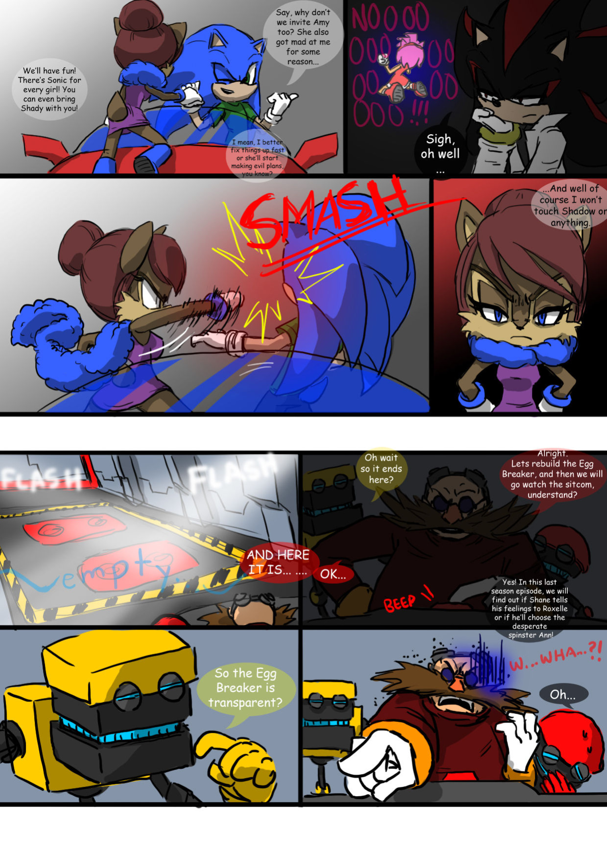 [SonicCake] Shadow's Stuff (Sonic the Hedgehog)