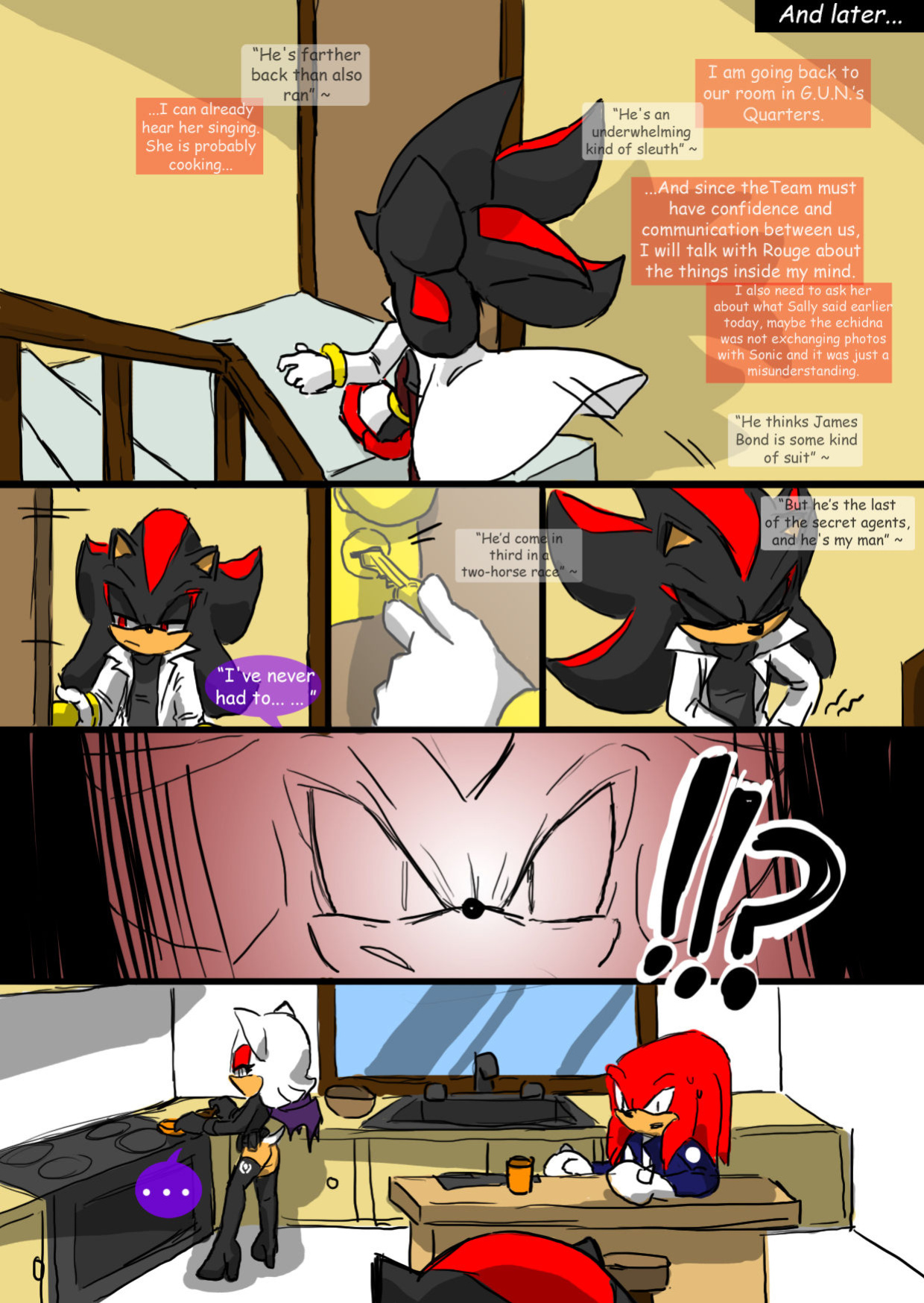 [SonicCake] Shadow's Stuff (Sonic the Hedgehog)