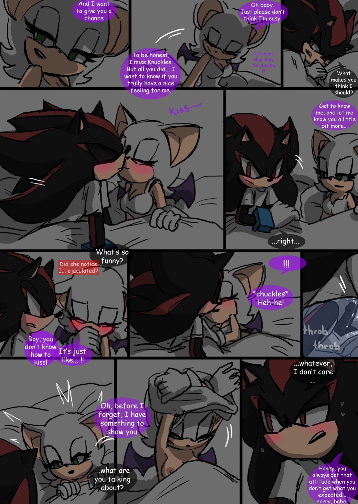 [SonicCake] Shadow's Stuff (Sonic the Hedgehog)
