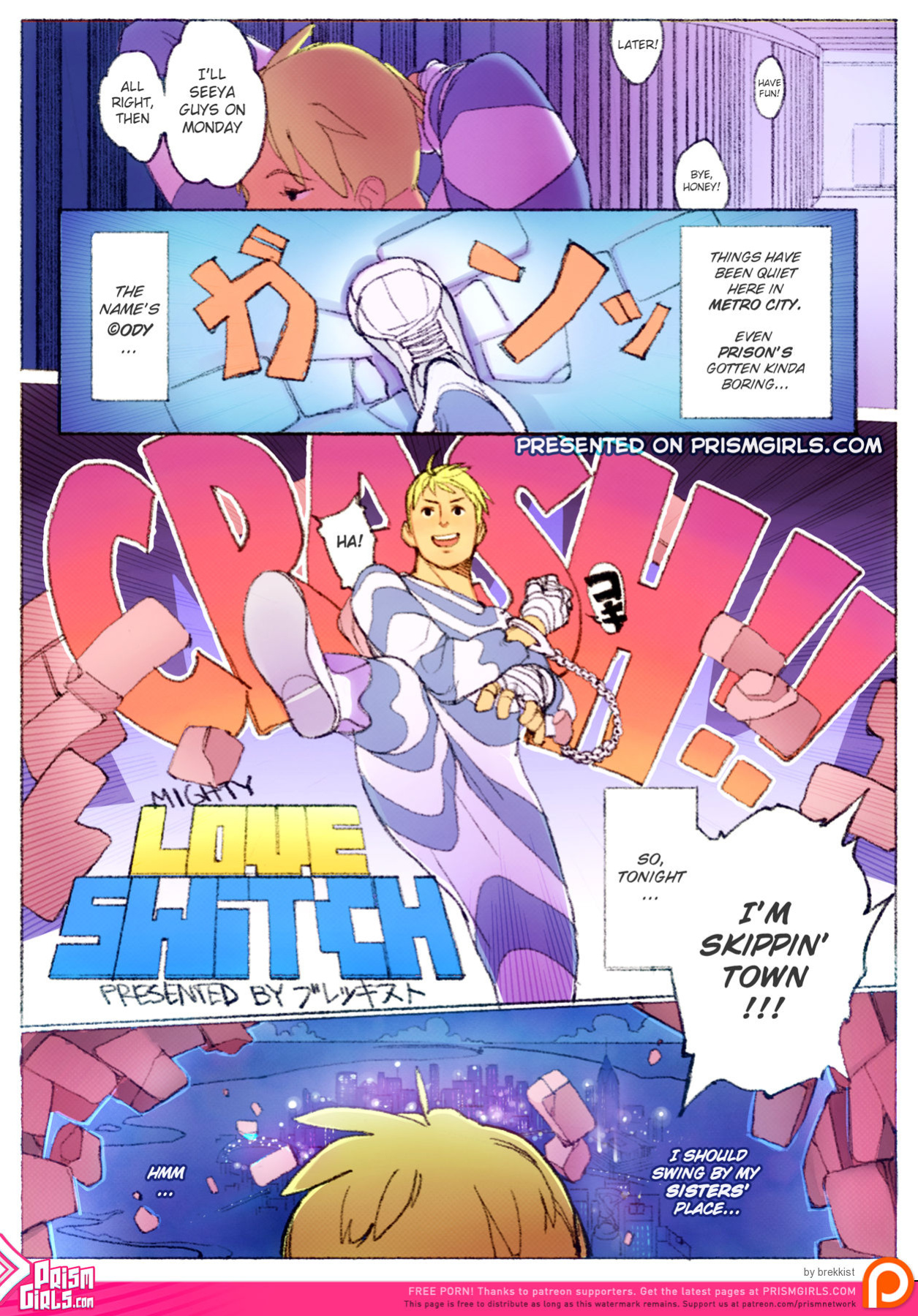[Prism Girls (brekkist)] Mighty Love Switch (Mighty Switch Force!, Final Fight)
