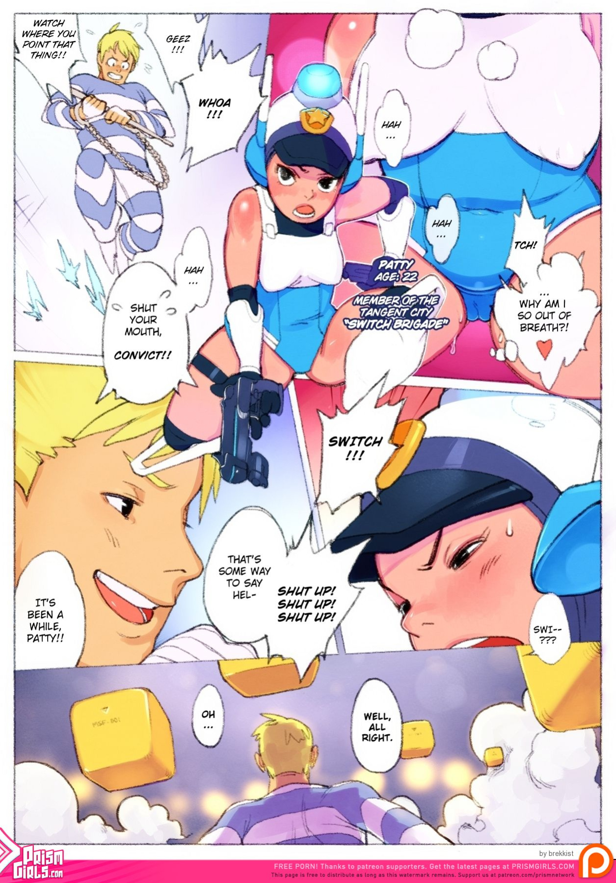 [Prism Girls (brekkist)] Mighty Love Switch (Mighty Switch Force!, Final Fight)