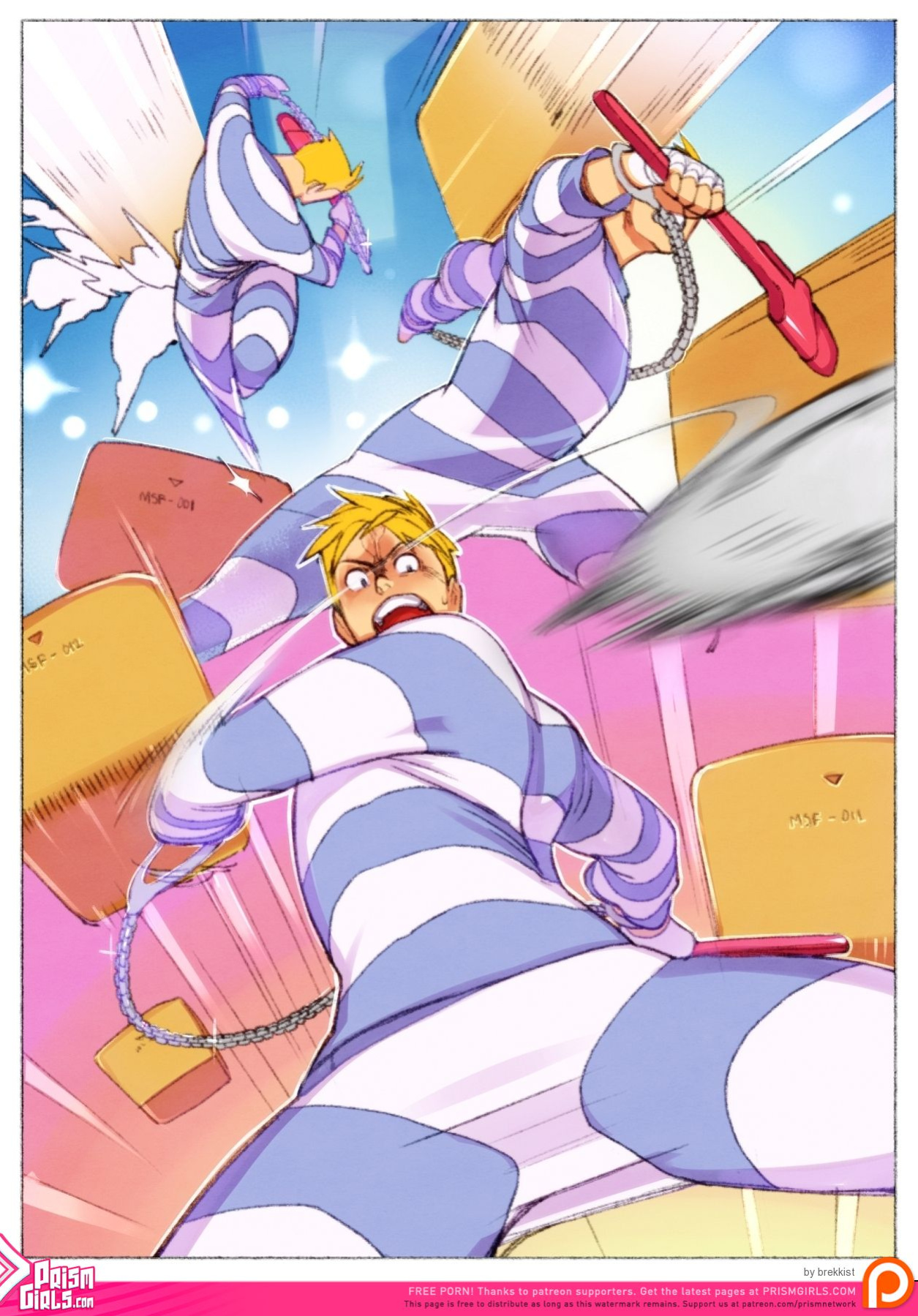 [Prism Girls (brekkist)] Mighty Love Switch (Mighty Switch Force!, Final Fight)