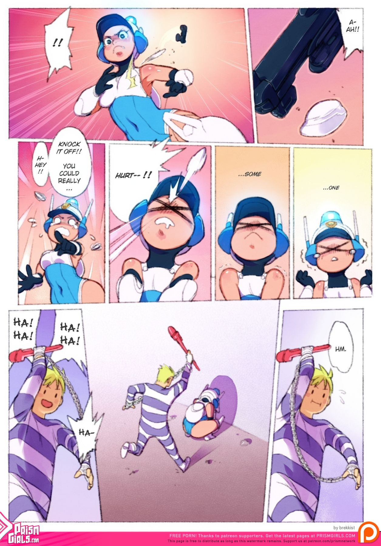 [Prism Girls (brekkist)] Mighty Love Switch (Mighty Switch Force!, Final Fight)