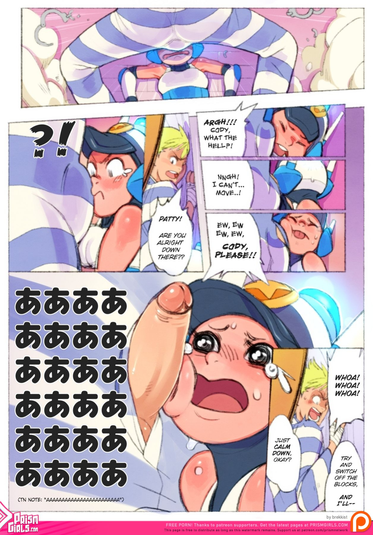 [Prism Girls (brekkist)] Mighty Love Switch (Mighty Switch Force!, Final Fight)