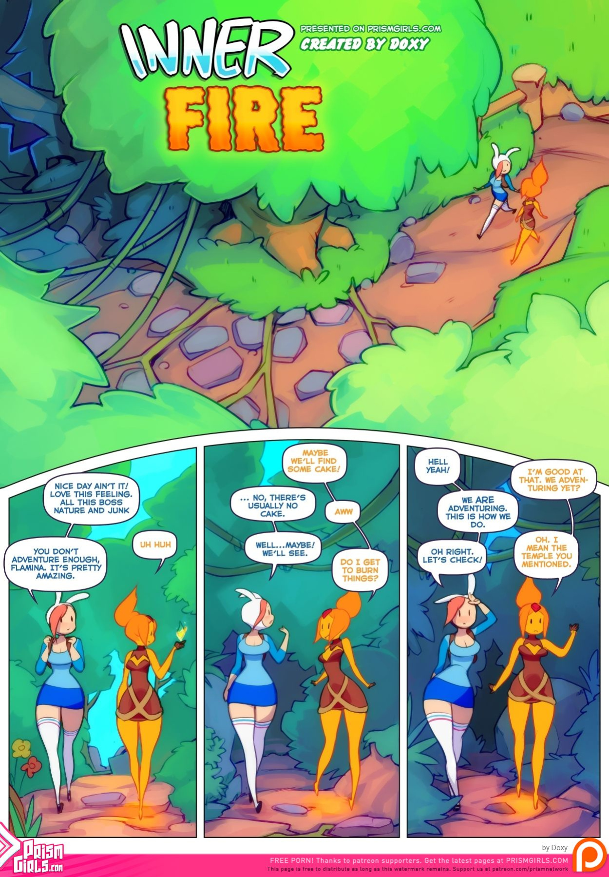 [Prism Girls (Doxy)] Inner Fire (Adventure Time)