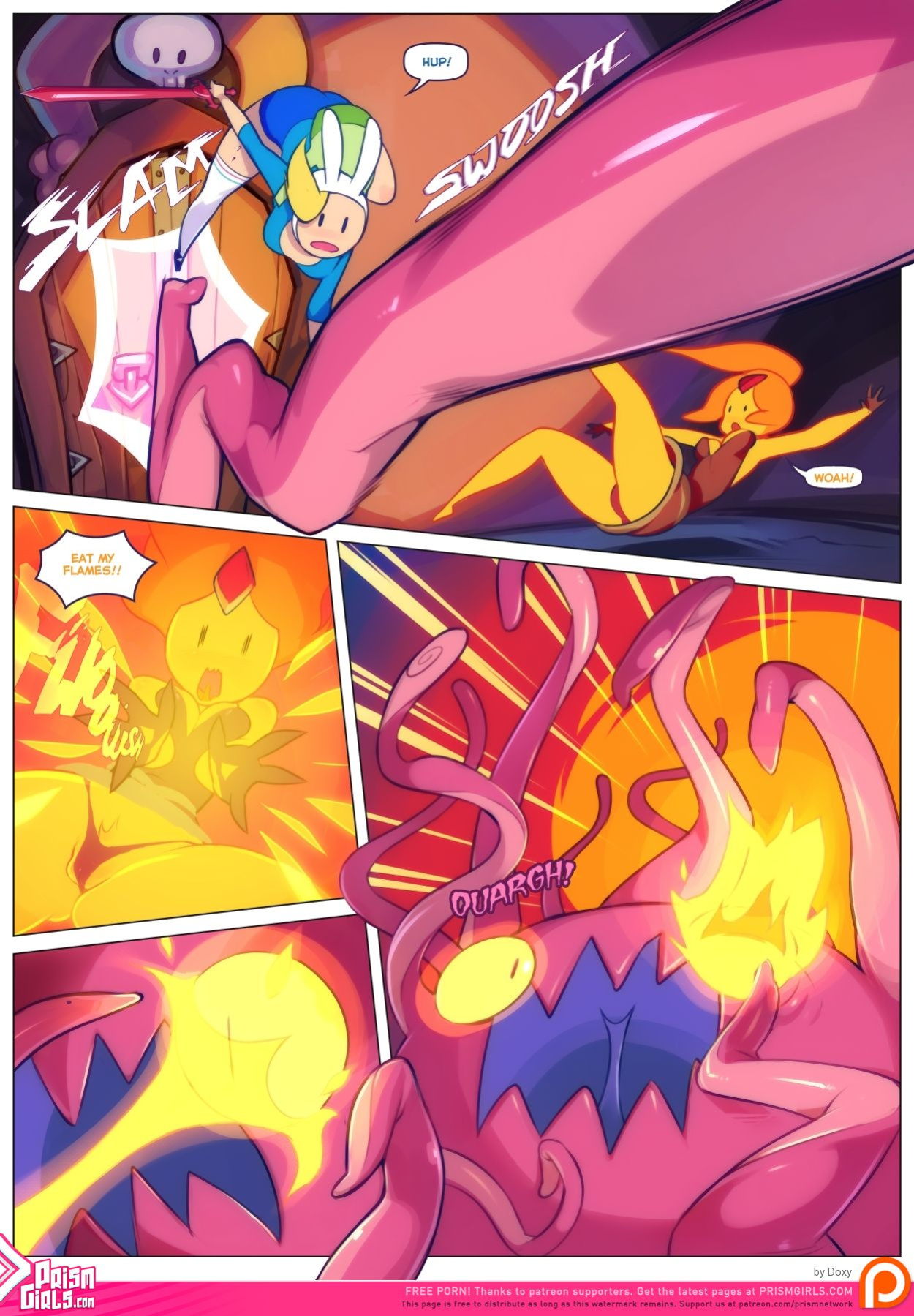 [Prism Girls (Doxy)] Inner Fire (Adventure Time)