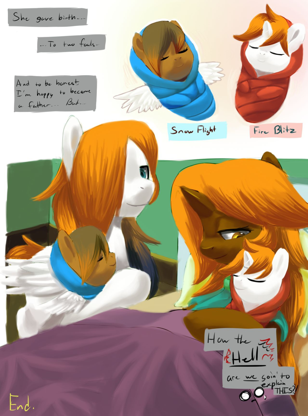 [Sketchy Skylar] Incestuous (My Little Pony Friendship Is Magic)