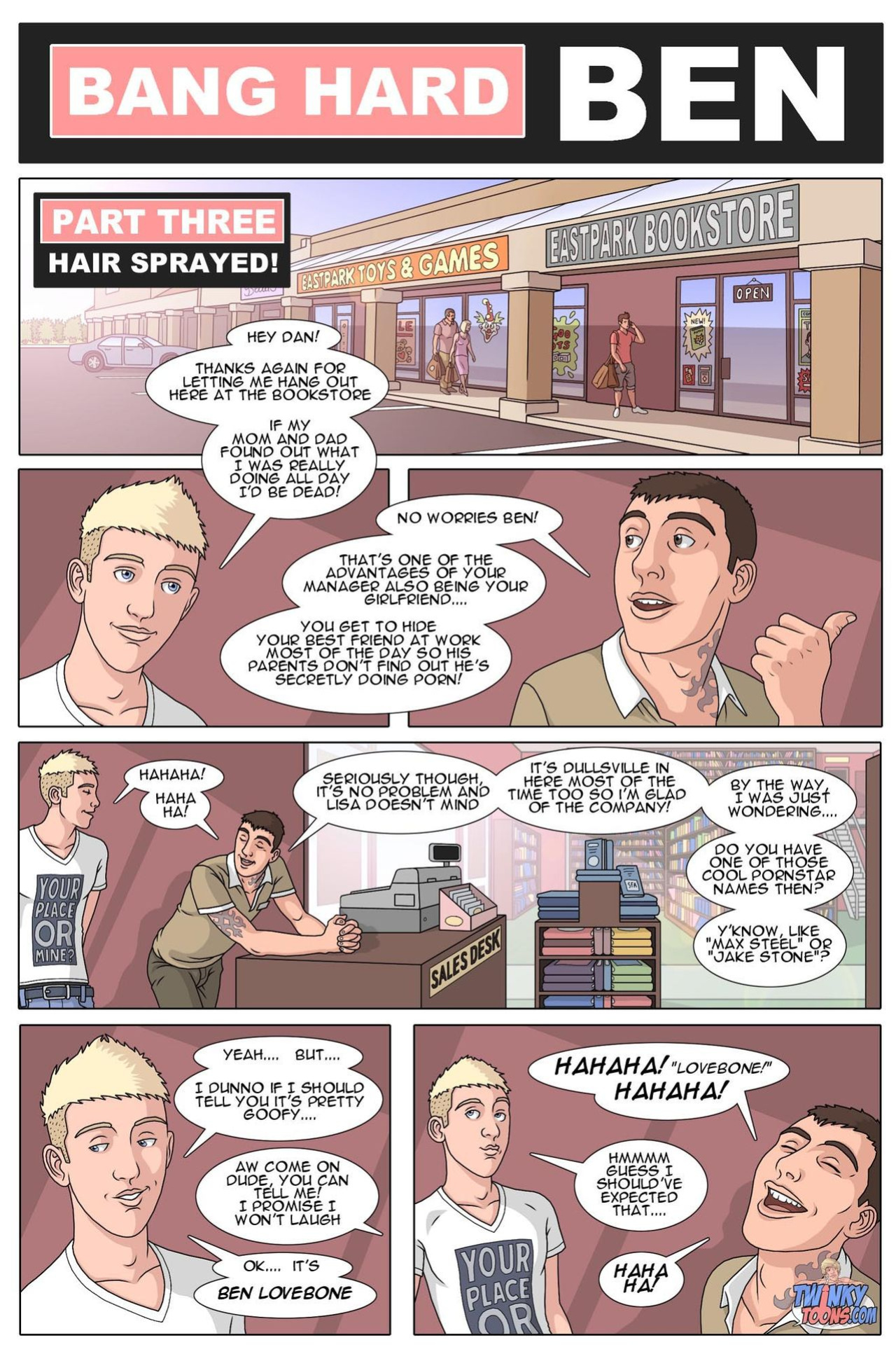 Bang Hard Ben - Parts 1-5 [Twinks] [Gay] [Patrick Fillion] [Class Comics] [Studs] [Hunks]
