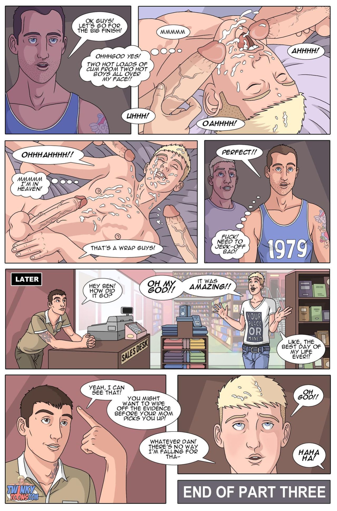 Bang Hard Ben - Parts 1-5 [Twinks] [Gay] [Patrick Fillion] [Class Comics] [Studs] [Hunks]