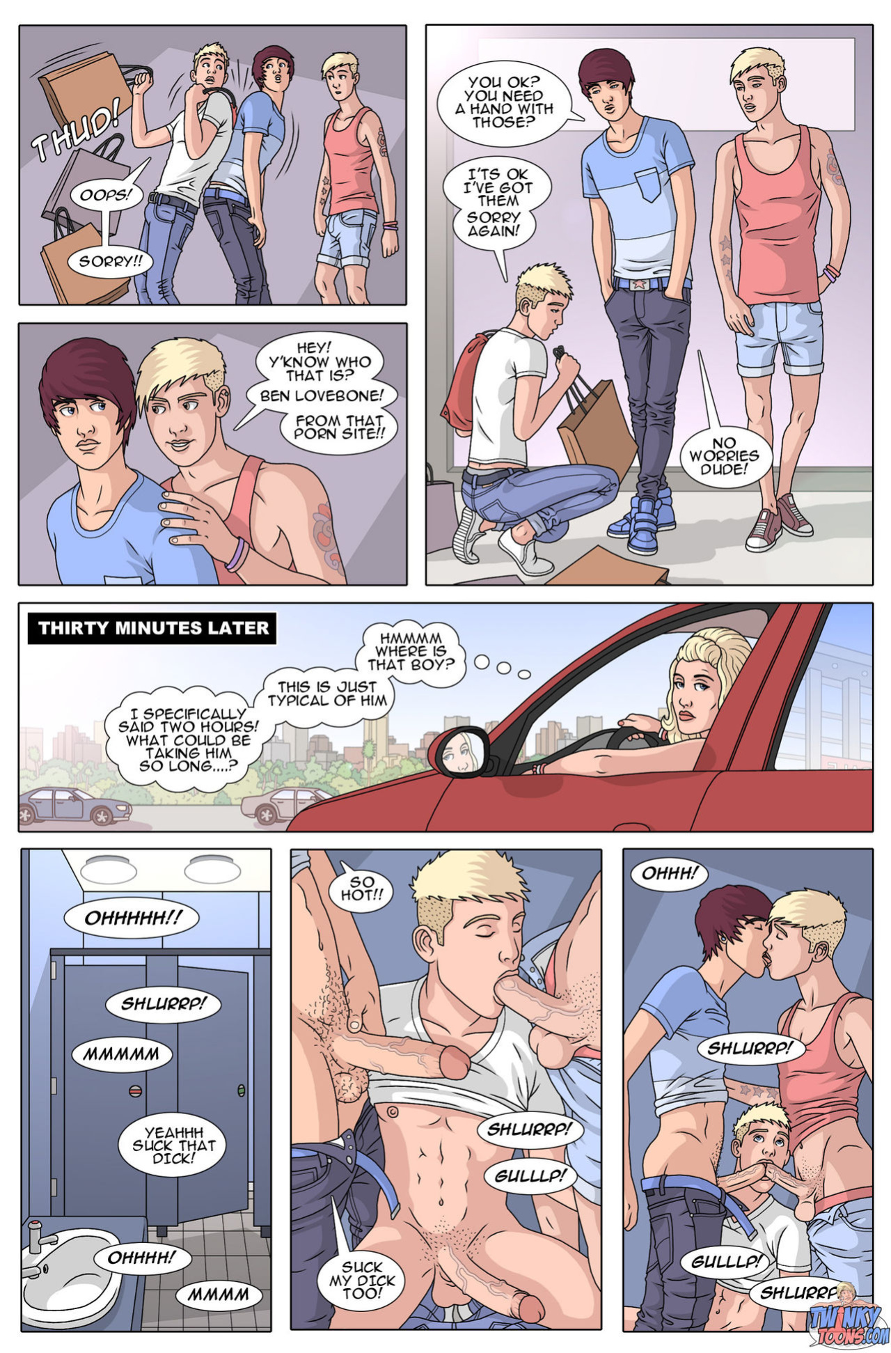 Bang Hard Ben - Parts 1-5 [Twinks] [Gay] [Patrick Fillion] [Class Comics] [Studs] [Hunks]