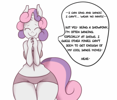 (Somescrub) Ask Nudist Sweetie Belle