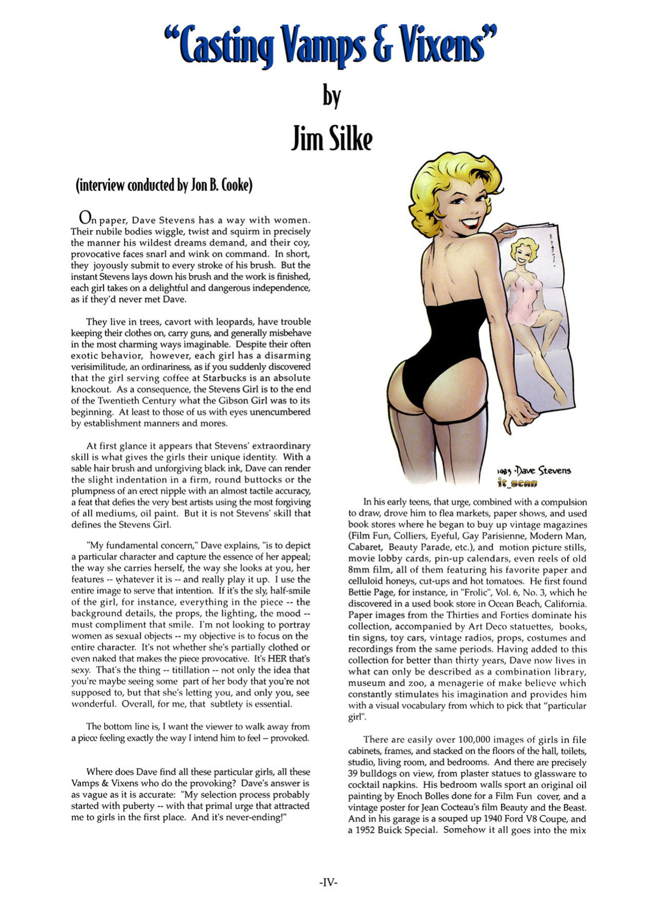 [Dave Stevens] Vamps & Vixens - The Seductive Art of Dave Stevens