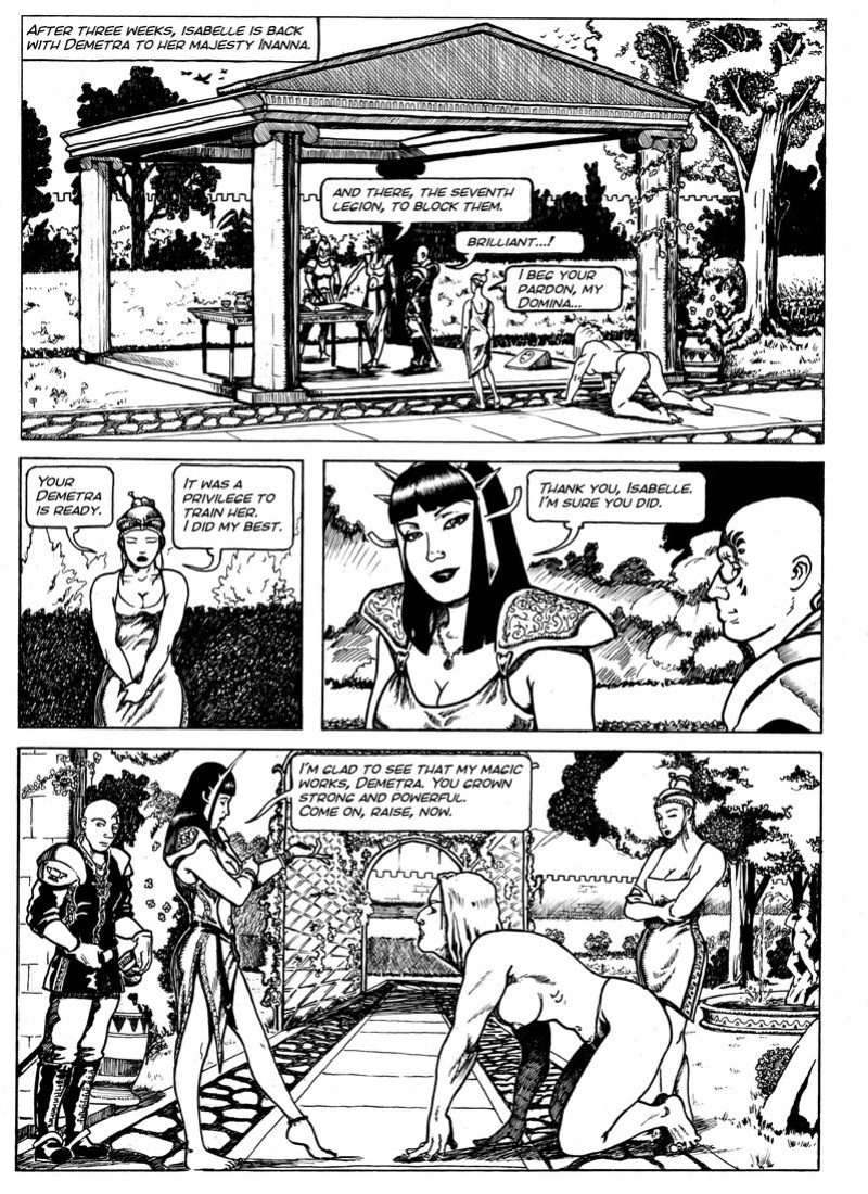 Lost Lands (IV-V) & tribute to Franco Saudelli - by IlBardoRamingo - Bdsm/Femdom - English