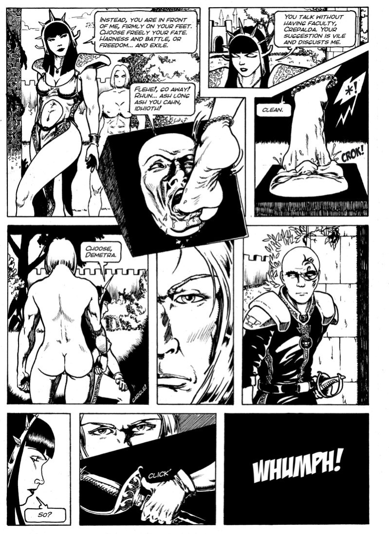 Lost Lands (IV-V) & tribute to Franco Saudelli - by IlBardoRamingo - Bdsm/Femdom - English