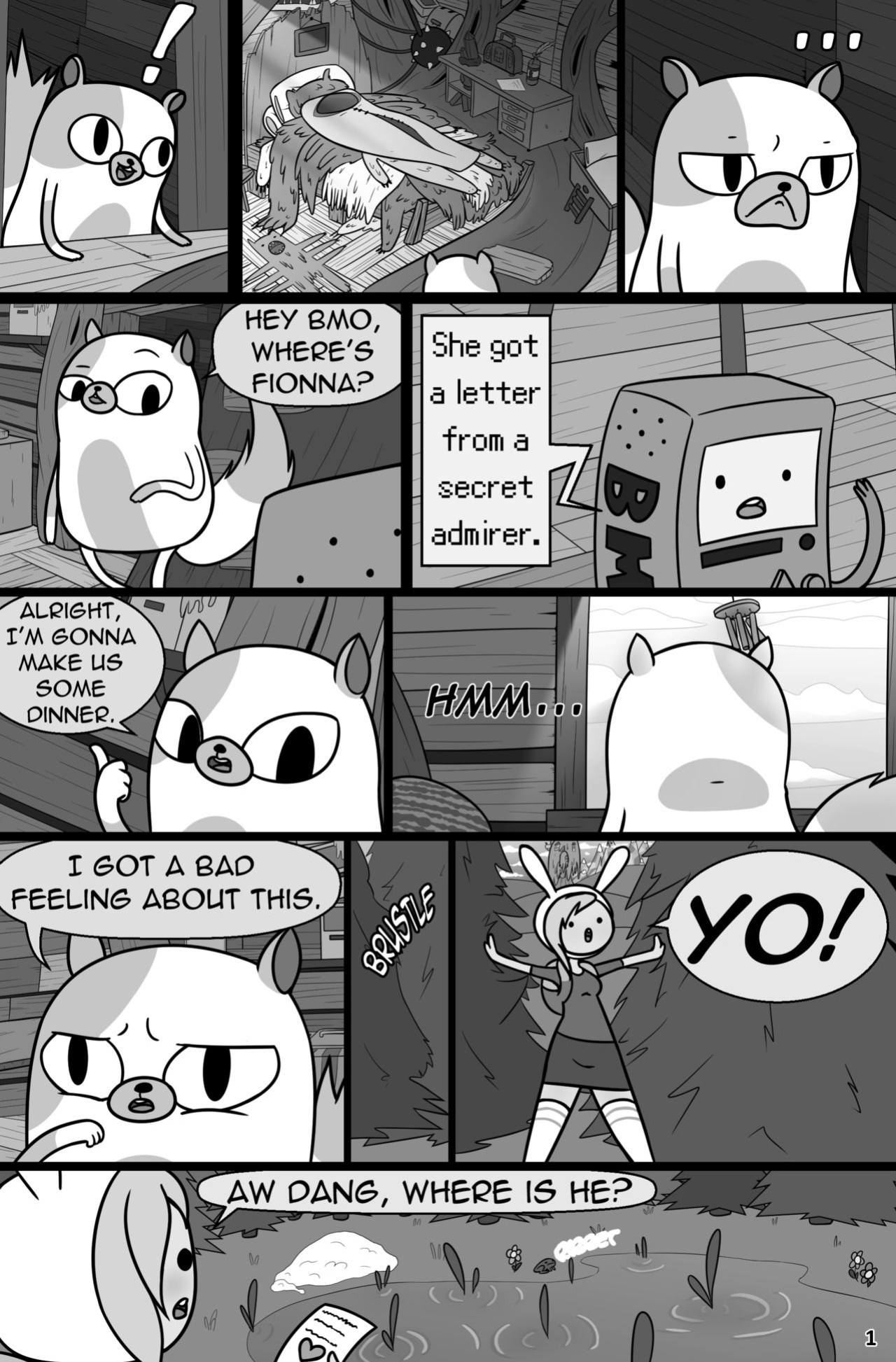 cubbychambers] MisAdventure Time Spring Special - The Cat, the Queen, and the Forest