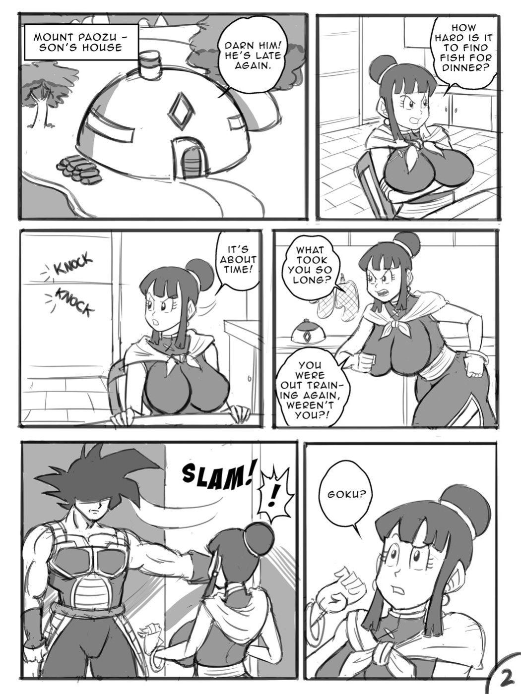 [Funsexydragonball] Chichi's Peril (Dragon Ball Z)