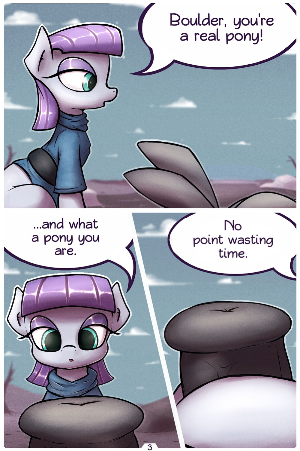 [Ponegranate] Maud Has Sex With a Rock (My Little Pony: Friendship is Magic)