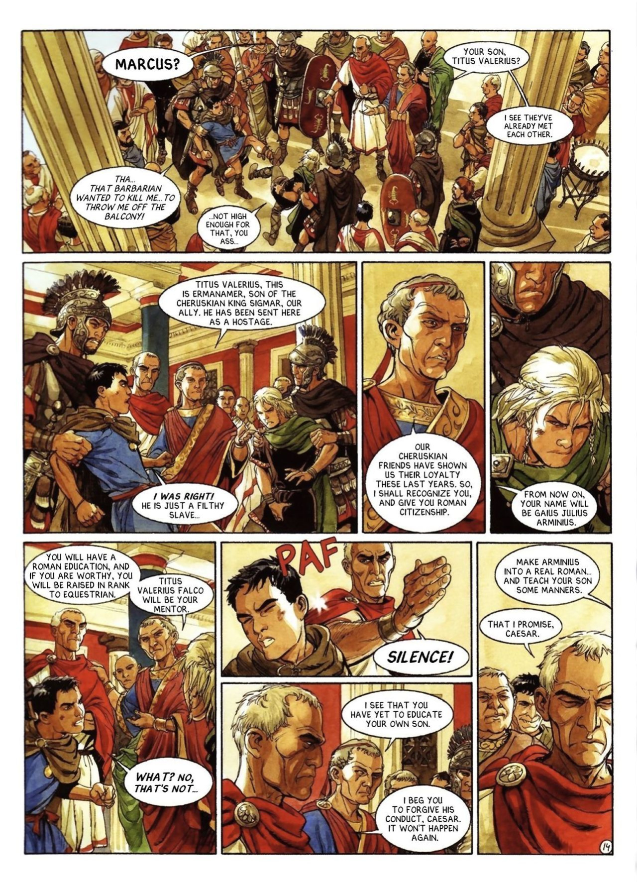 [Enrico Marini] The Eagles of Rome - Volume #01 (ENG)