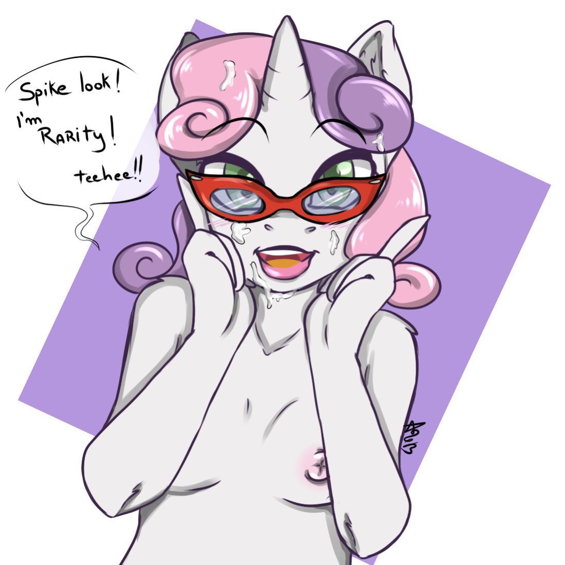[Arnachy] Spike's Cum Treatment (My Little Pony: Friendship is Magic)
