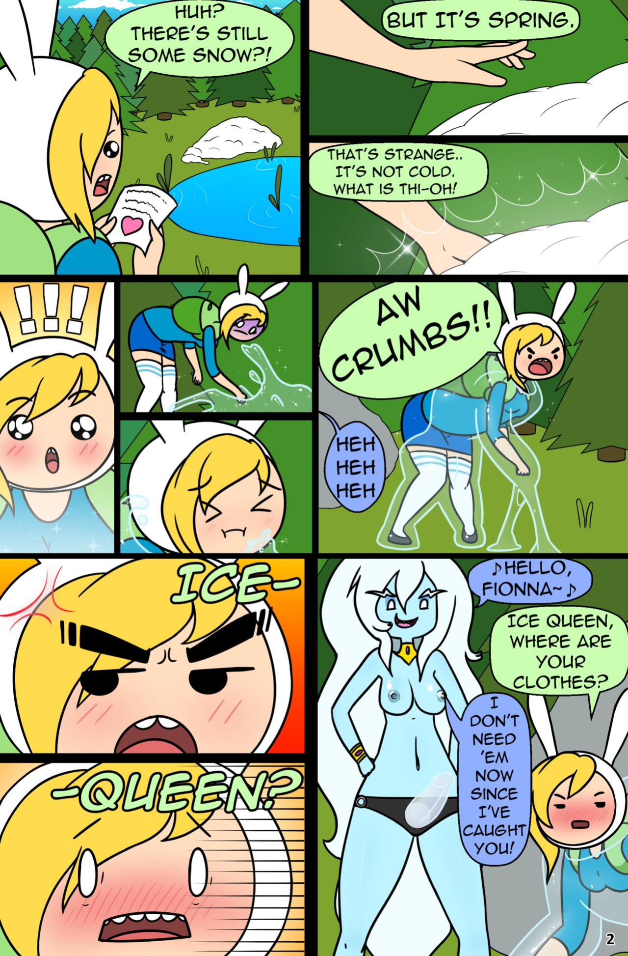 [cubbychambers] MisAdventure Time Spring Special - The Cat, the Queen, and the Forest (COLOR)