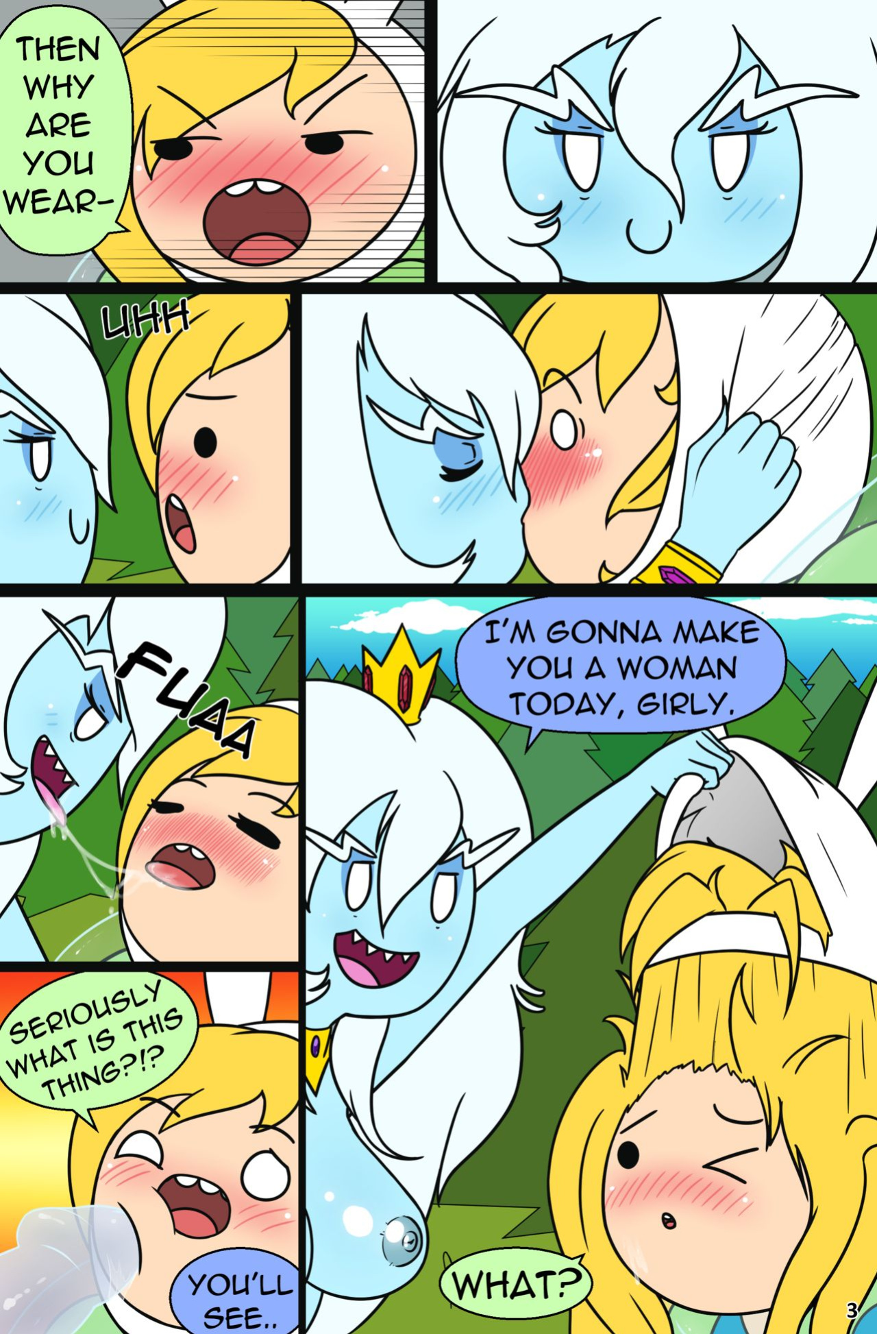 [cubbychambers] MisAdventure Time Spring Special - The Cat, the Queen, and the Forest (COLOR)