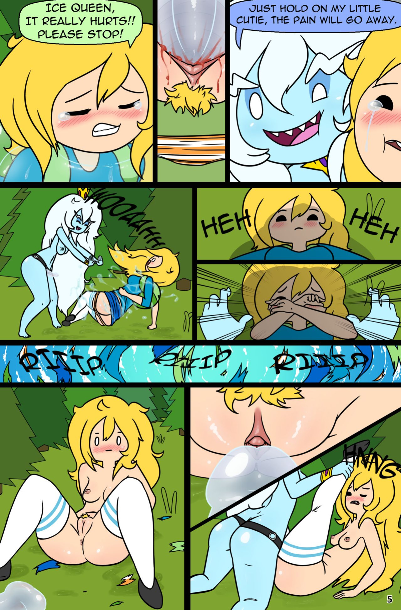 [cubbychambers] MisAdventure Time Spring Special - The Cat, the Queen, and the Forest (COLOR)
