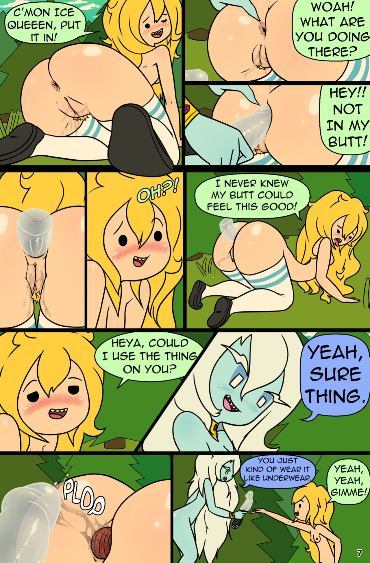 [cubbychambers] MisAdventure Time Spring Special - The Cat, the Queen, and the Forest (COLOR)