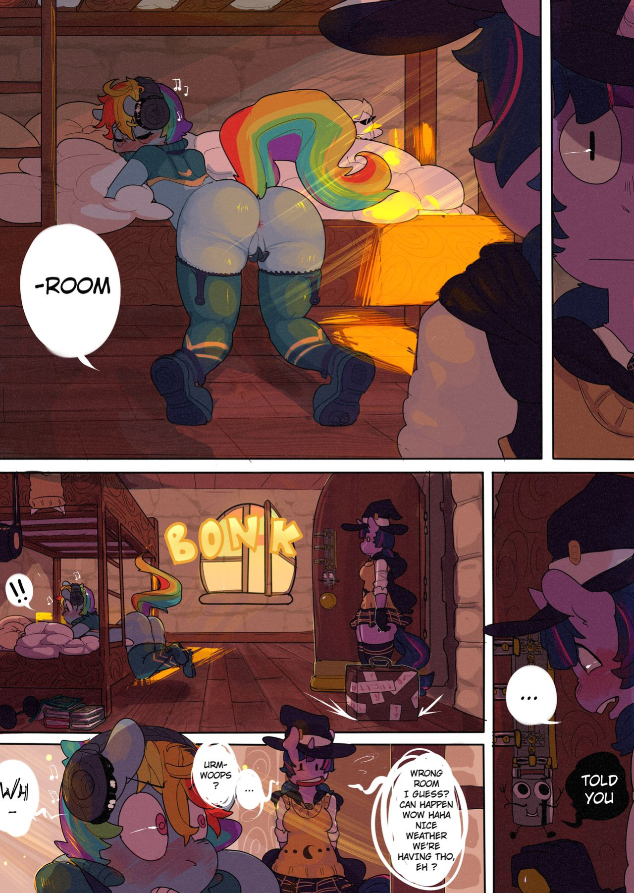 [Lumo] Pony Academy, Chapter 1: First Class Day (HQ)