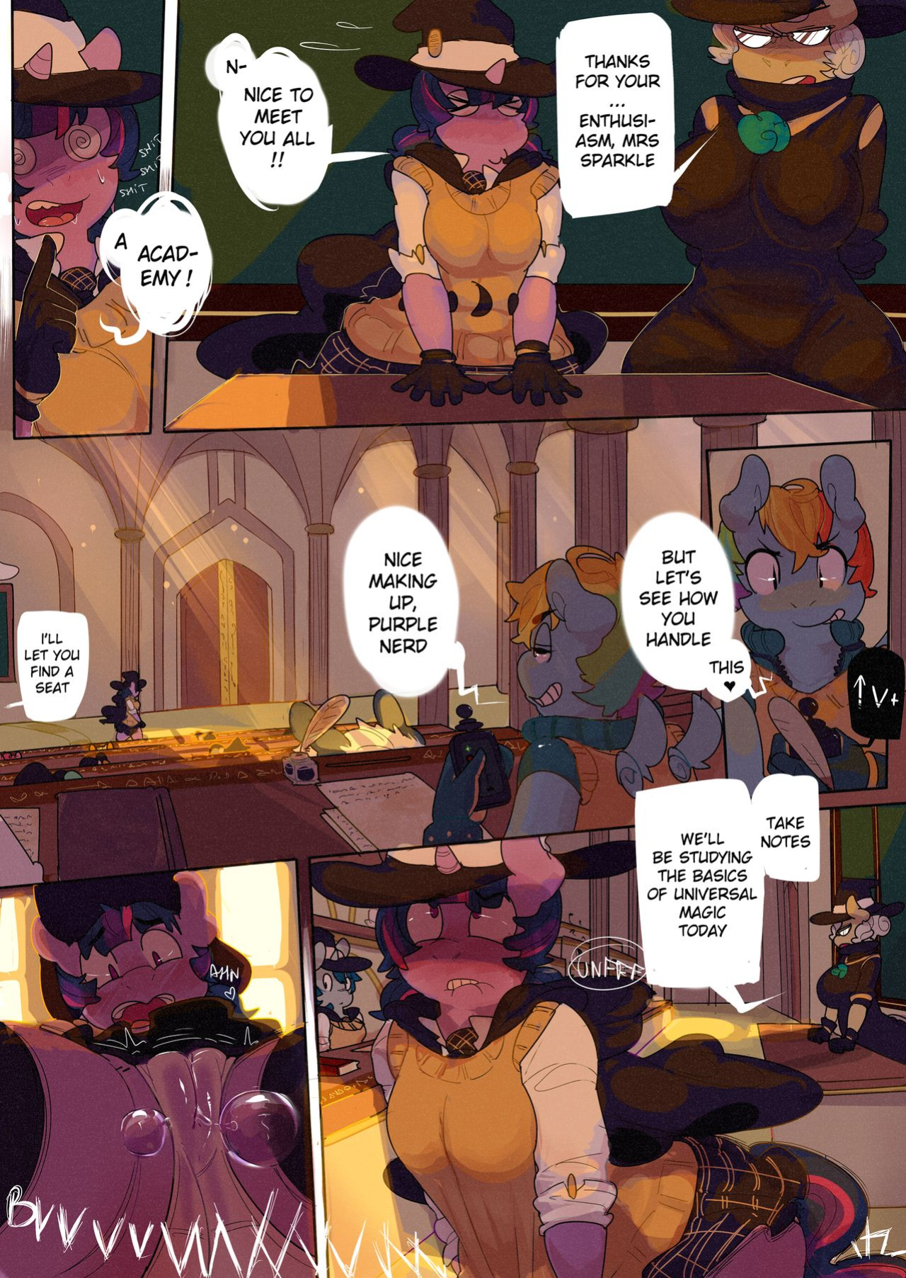 [Lumo] Pony Academy, Chapter 1: First Class Day (HQ)