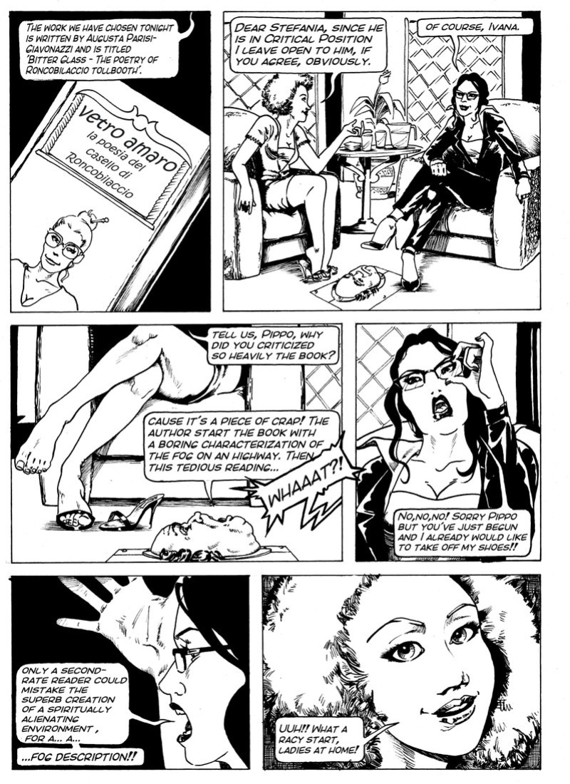 Talk Show - by IlBardoRamingo - Bdsm/Femdom/Foot fetish - English