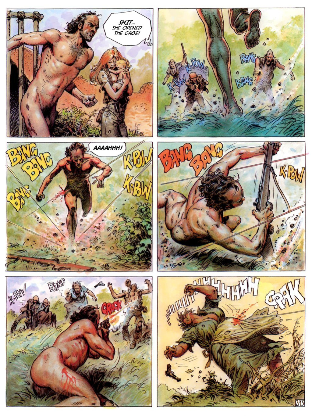 [Jose Ortiz + Antonio Segura] Hombre - Volume #01: The Shadow of Despair (ENG)