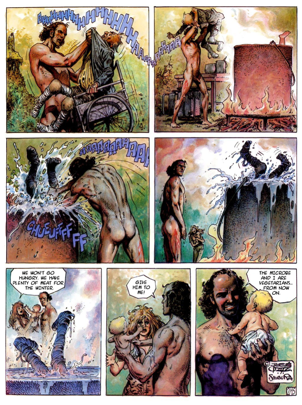 [Jose Ortiz + Antonio Segura] Hombre - Volume #01: The Shadow of Despair (ENG)