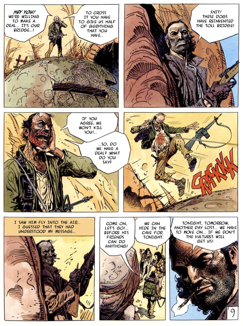 [Jose Ortiz + Antonio Segura] Hombre - Volume #05: The Vultures (ENG)