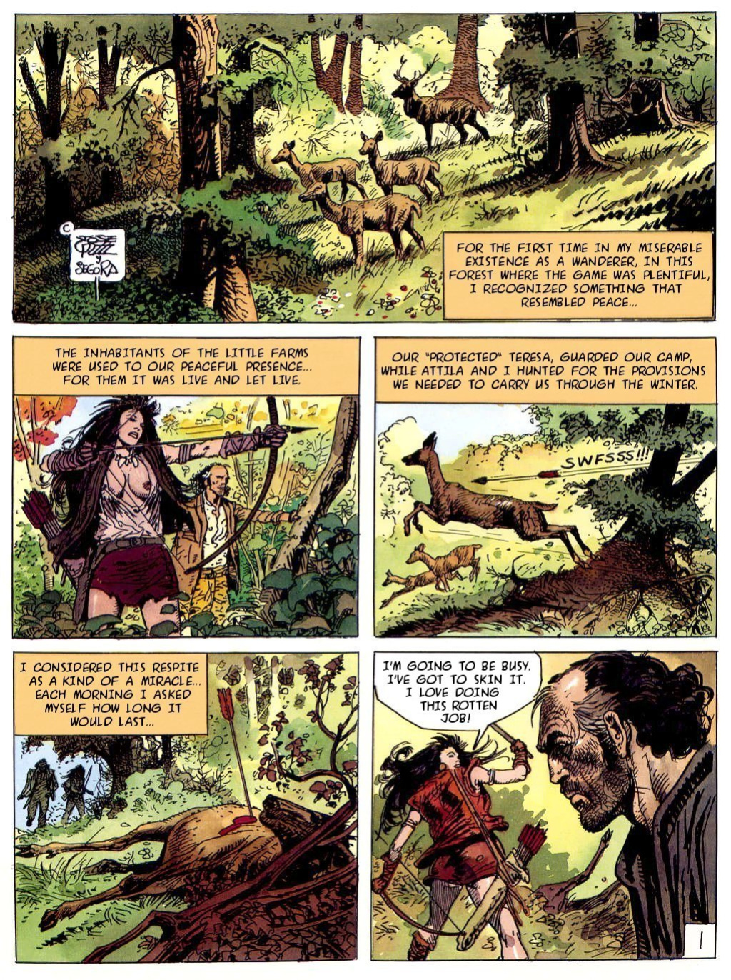 [Jose Ortiz + Antonio Segura] Hombre - Volume #05: The Vultures (ENG)