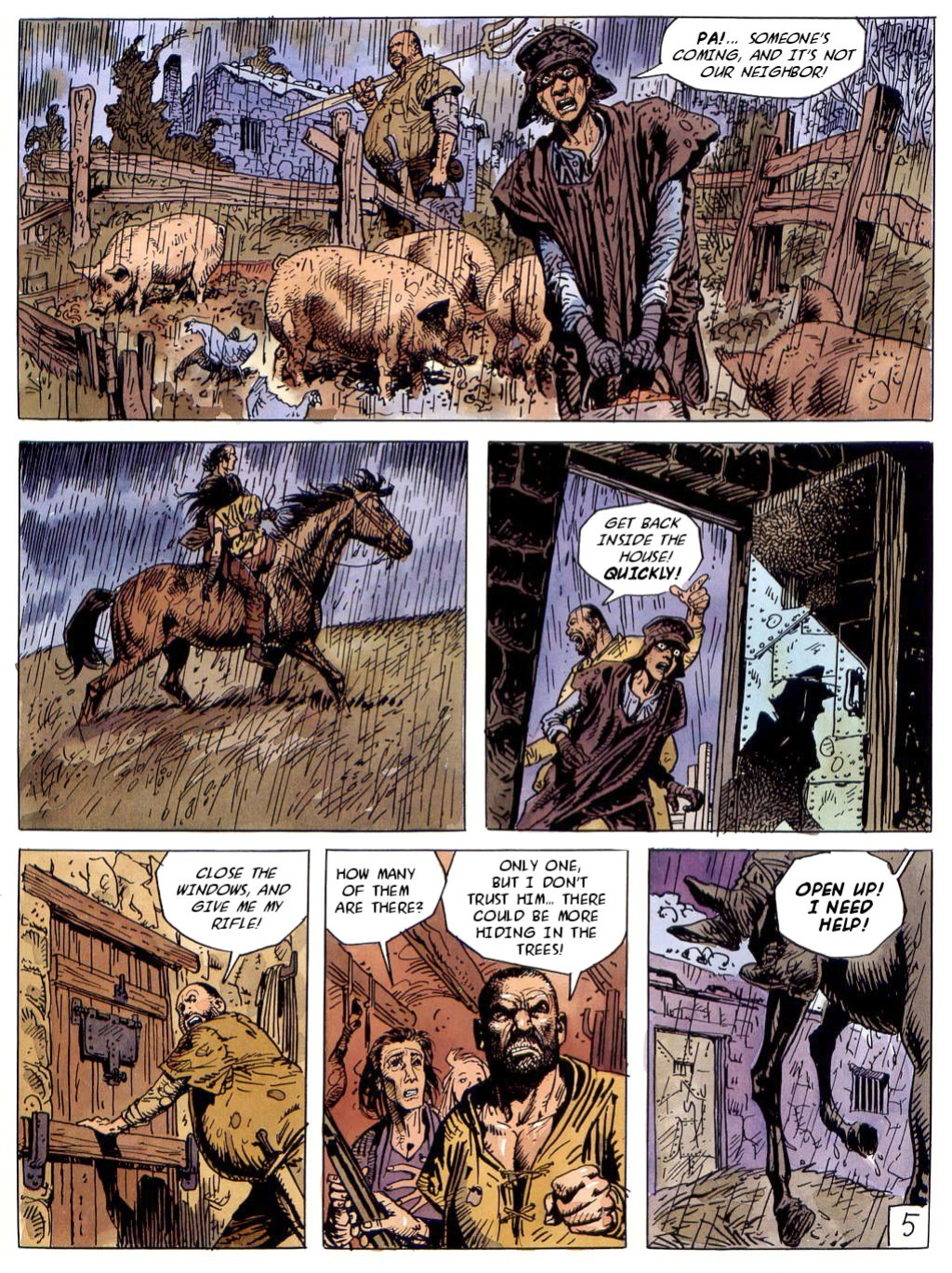 [Jose Ortiz + Antonio Segura] Hombre - Volume #05: The Vultures (ENG)
