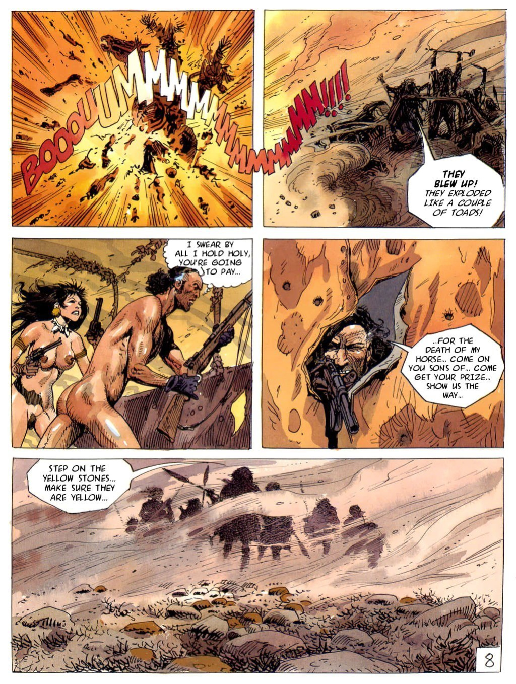 [Jose Ortiz + Antonio Segura] Hombre - Volume #05: The Vultures (ENG)
