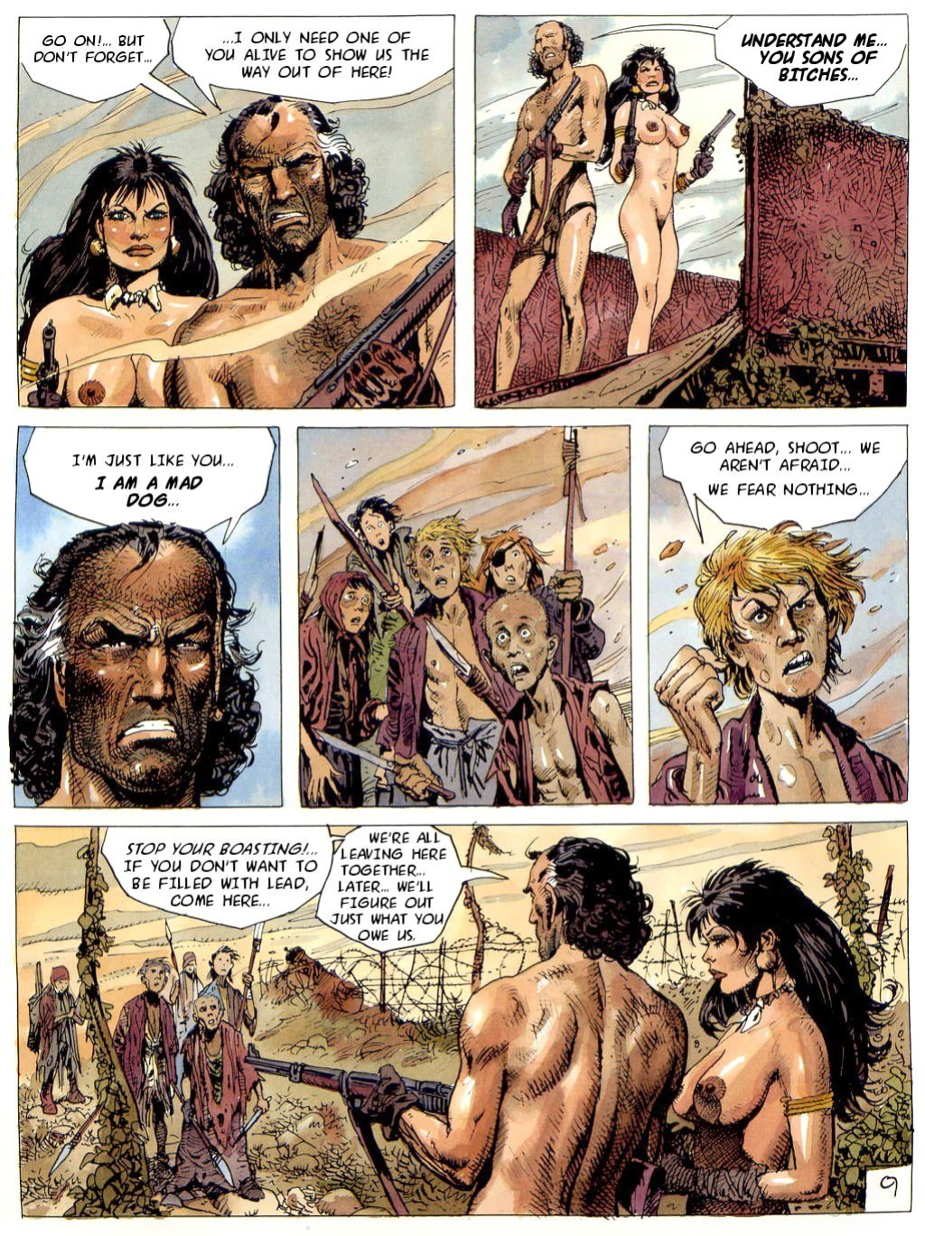 [Jose Ortiz + Antonio Segura] Hombre - Volume #05: The Vultures (ENG)