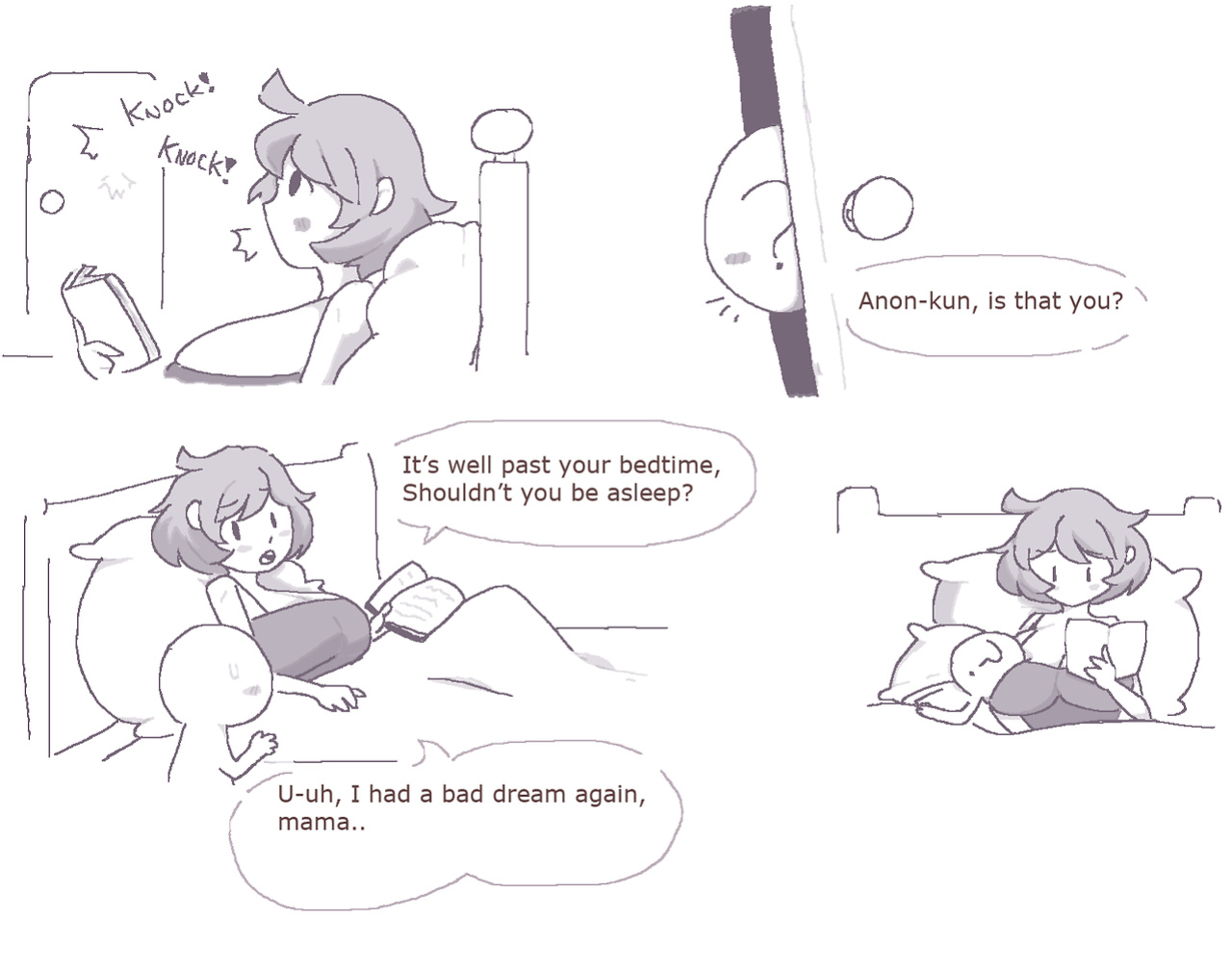 (inkerton-kun) Short comic