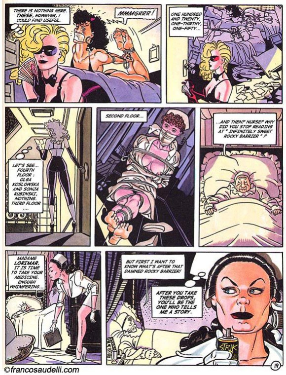[Franco Saudelli] Blonde Bondage Palace T1-3 color