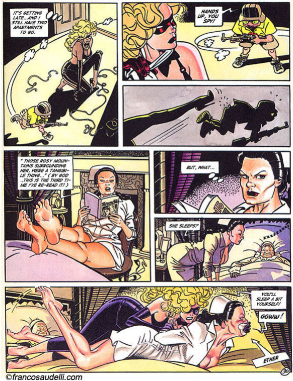 [Franco Saudelli] Blonde Bondage Palace T1-3 color