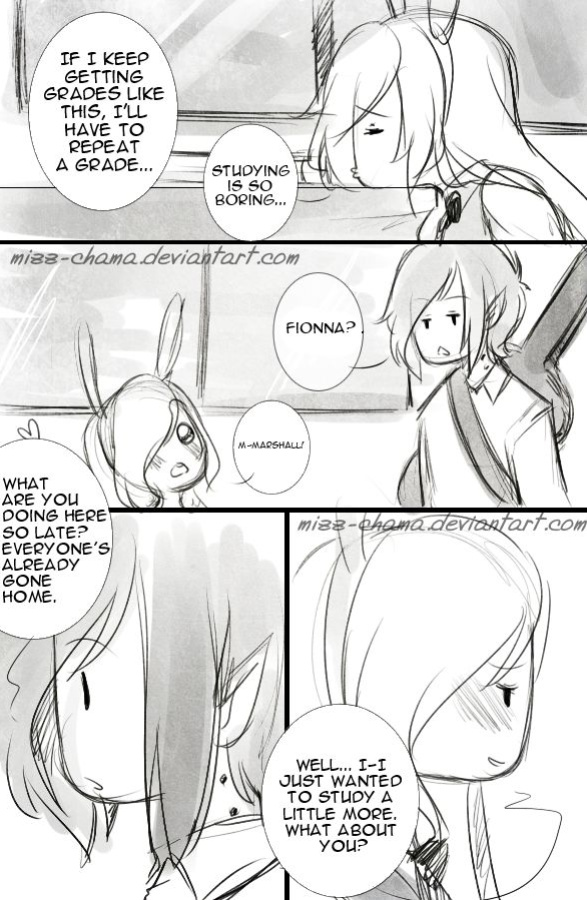 [Mizz-Chama] Fionna X Marshall Lee (Adventure Time)