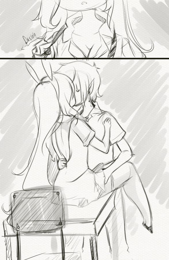[Mizz-Chama] Fionna X Marshall Lee (Adventure Time)