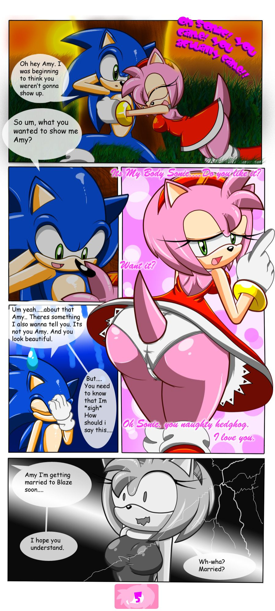 [Doom (Nobody147)] A Sweat Rose (Sonic the Hedgehog)